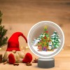 Christmas Tree DIY Special Shaped Drill Diamond Painting LED Mosaic Lights