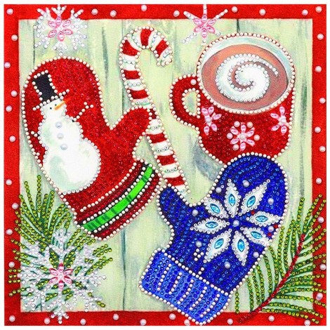 Gloves-Partial Round Diamond Painting