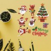 DIY Full Drill Special Shaped Diamond Planting Puzzle Stickers Xmas Decor