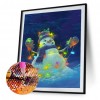 Santa Claus -Full Round Diamond Painting