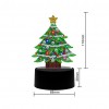 Christmas Tree LED Light 5D DIY Rhinestone Cross Stitch Mosaic Night Light
