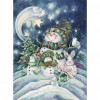 Christmas Snowman - Full Round Diamond Painting