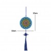 DIY Diamond Painting LED Hanging Light Ornaments Lamp (Mandala)