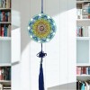 DIY Diamond Painting LED Hanging Light Ornaments Lamp (Mandala)