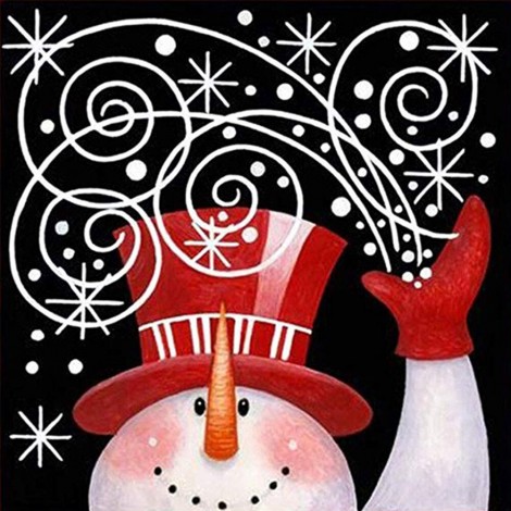 Christmas- Full Round Diamond Painting