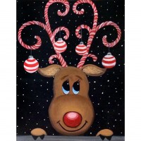 Christmas Deer - Full Rou...