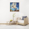 Swinging Girl - Full Round Diamond Painting