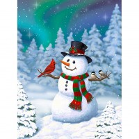 Snowman - Full Round Diam...