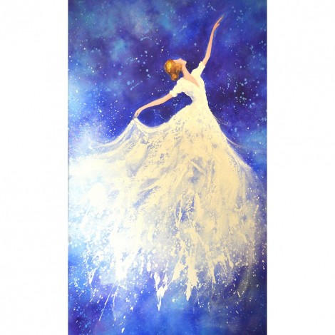 Ballet Girl - Full Round Diamond Painting