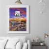 US 66 Motorcycle - Full Round Diamond Painting
