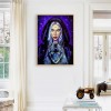 Witch and Wolf -Full Round Diamond Painting