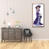 Dress Lady- Full Round Diamond Painting