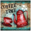 Coffee Time-Full Round Diamond Painting