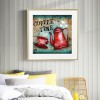 Coffee Time-Full Round Diamond Painting