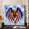 American Flag Eagle-Full Round Diamond Painting