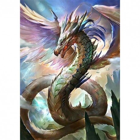 Dragon - Full Round Diamond Painting