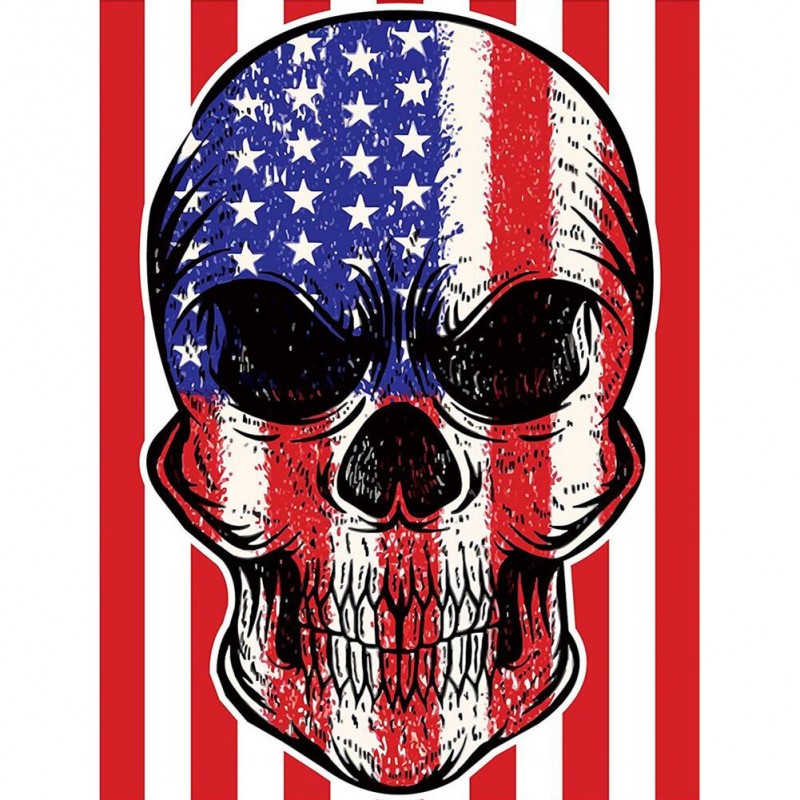 Stars Stripes Skull ...