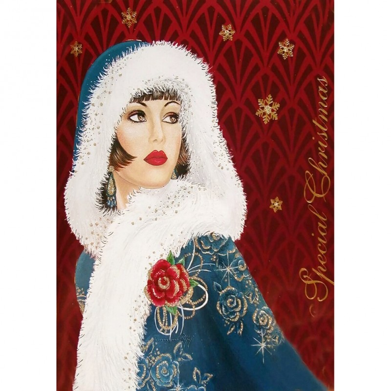 Lady-  Full Round Di...