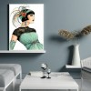 Lady-  Full Round Diamond Painting