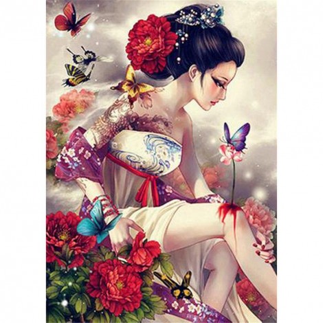 Beauty - Full Round Diamond Painting