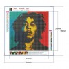 Bob Marley- Full Round Diamond Painting