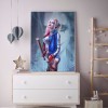 Harley Quinn- Full Round Diamond Painting