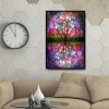 Colorful Tree - Full Round Diamond Painting