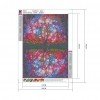 Colorful Tree - Full Round Diamond Painting