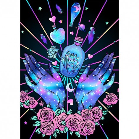 Bottle - Full Round Diamond Painting