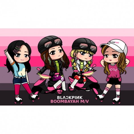 BLANCKPINK-Full Round Diamond Painting