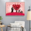 Valentine Day- Full Round Diamond Painting