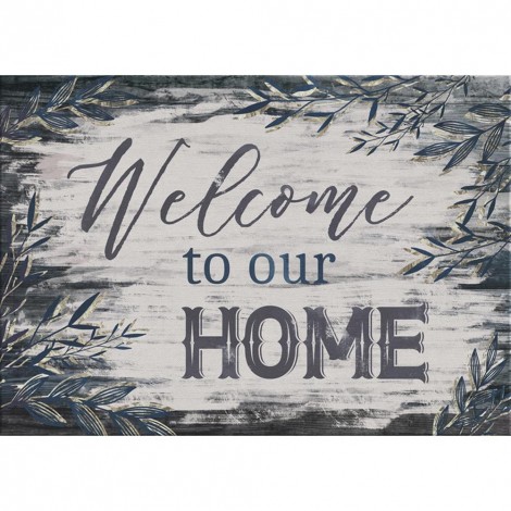 Welcom - Full Round Diamond Painting