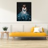 View of Girl Back- Crystal Rhinestone Diamond Painting