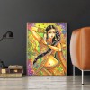 Dancing Girl - Full Round Diamond Painting