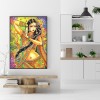 Dancing Girl - Full Round Diamond Painting