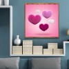 Pink Heart - Full Round Diamond Painting