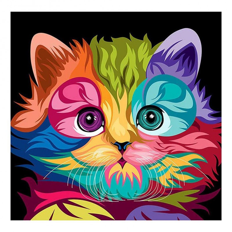 Colorful Cat - Full ...