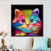 Colorful Cat - Full Round Diamond Painting
