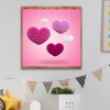 Pink Heart - Full Round Diamond Painting