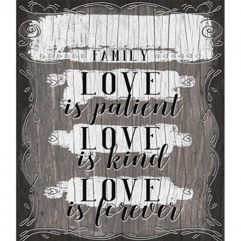 Letter - Full Round Diamond Painting