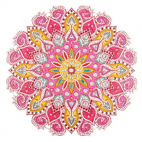 Color Mandala - Crystal Rhinestone Diamond Painting