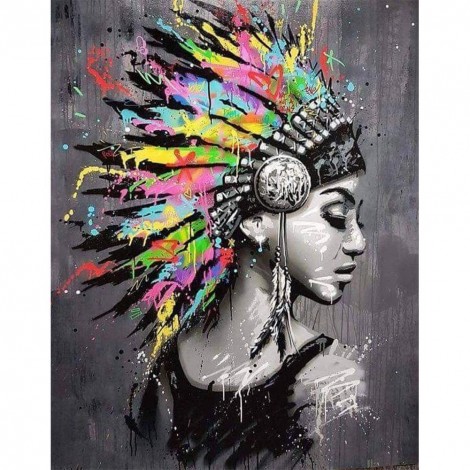 Beauty - Full Round Diamond Painting