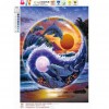 Dolphins - Partial Round Diamond Painting