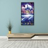 Color Marine Dolphin Park-Full Round Diamond Painting