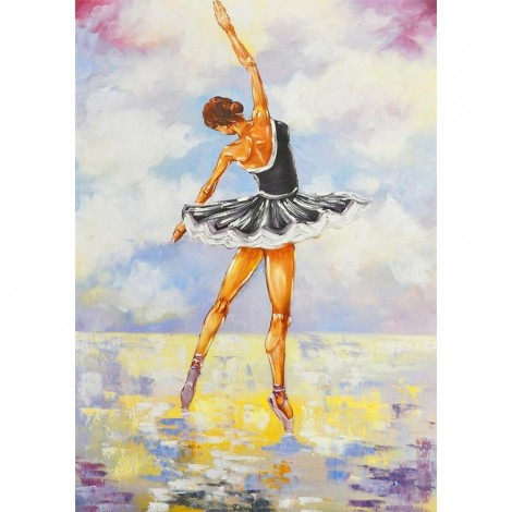 Ballet Girl - Full Round Diamond Painting