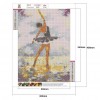 Ballet Girl - Full Round Diamond Painting