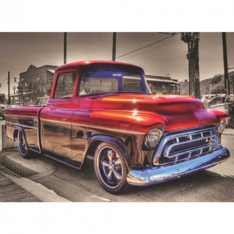 Car - Full Round Diamond Painting