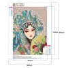 Chinese Opera- Full Round Diamond Painting