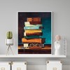 Bookshelf - Full Round Diamond Painting
