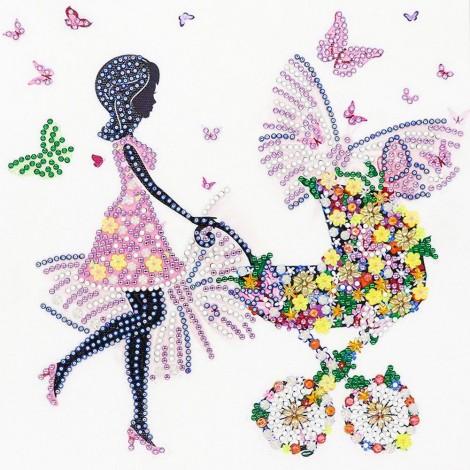 Beauty  - Crystal Rhinestone Diamond Painting